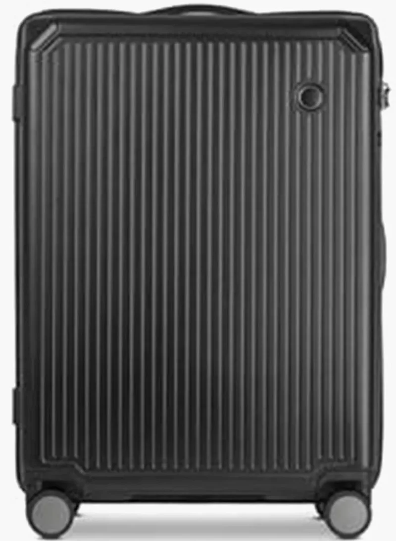 Echolac Shogun 79 Cm 4-Double Wheeled Hardside Non-Expandable Check-In Luggage Trolley Case - Black